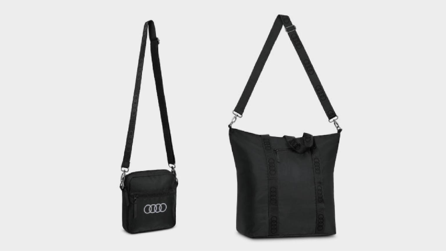 ■Audi Packable Bag（ブラック）